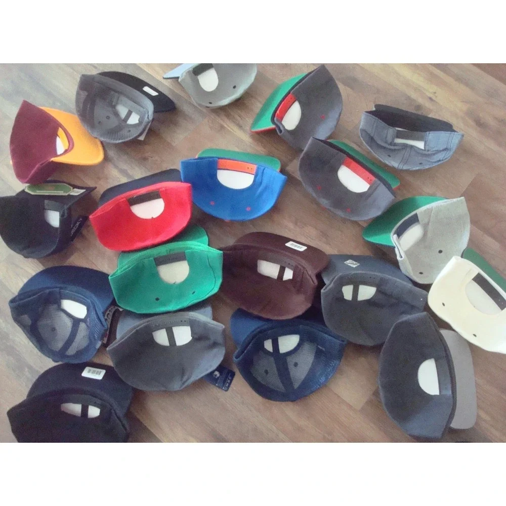 20 HAT LOT BUNDLE BLANK LIDS RARE  SNAPBACK  HAT CAP 00S Y2K‎ VINTAGE DEADSTOCK